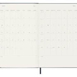 Moleskine Planner 2026/27 18m Hard L Uke Notat – Sap.Blue