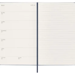 Moleskine Planner 2026/27 18m Hard L Uke Notat – Sap.Blue
