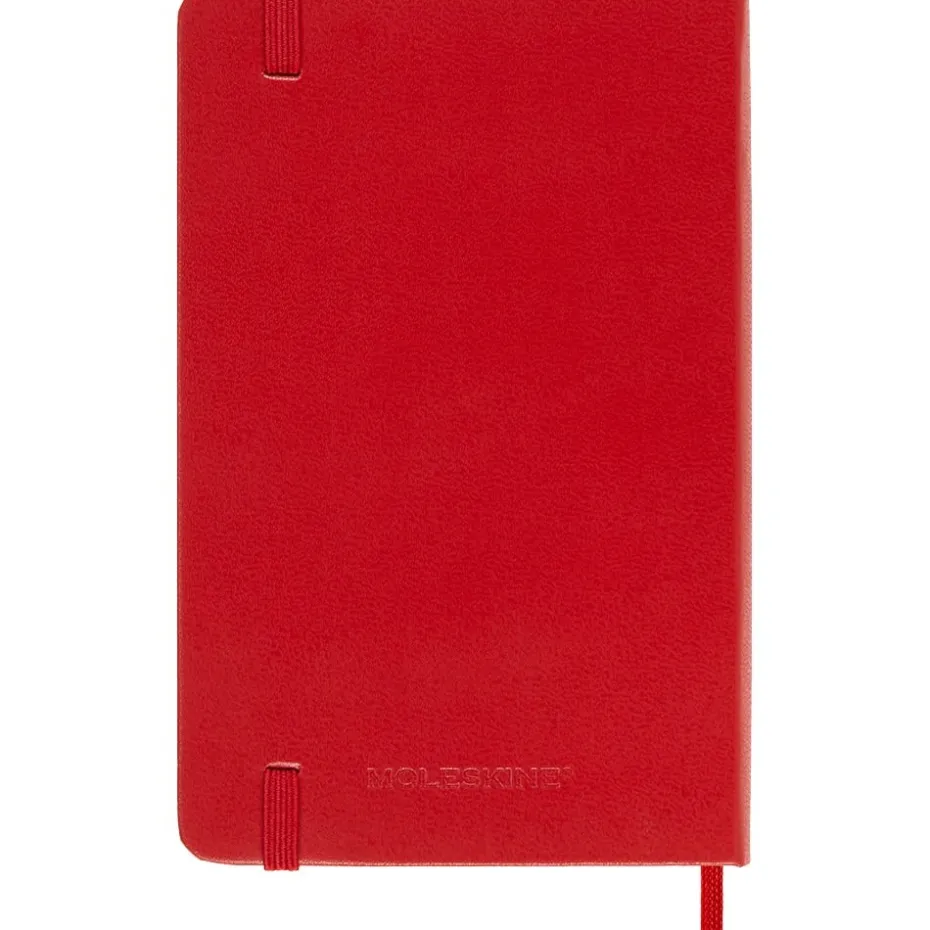 Moleskine Planner 2025/26 18m Hard P Uke Notat – Red