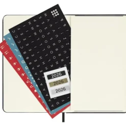 Moleskine Planner 2026 12m Hard P Uke Notat – Black
