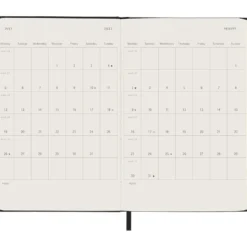 Moleskine Planner 2026/27 18m Hard P Uke Notat – Black