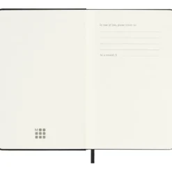 Moleskine Planner 2026/27 18m Hard P Uke Notat – Black
