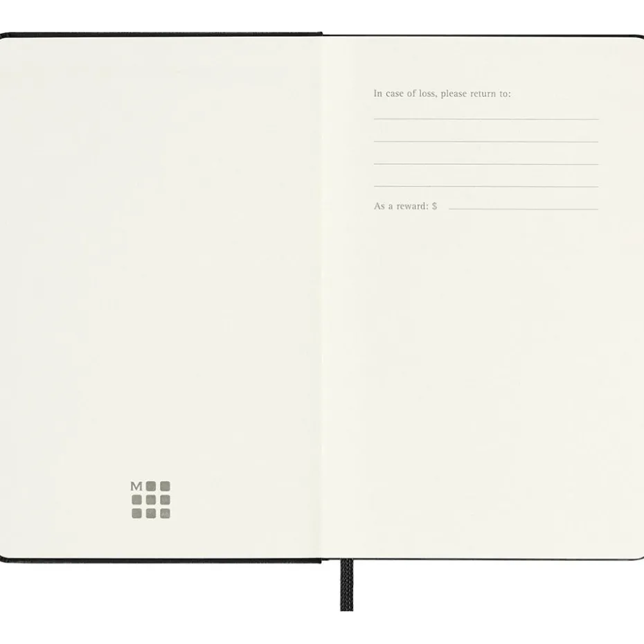 Moleskine Planner 2026/27 18m Hard P Uke Notat – Black