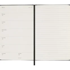 Moleskine Planner 2026/27 18m Hard P Uke Notat – Black