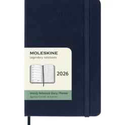 Moleskine Planner 2026 12m Hard P Uke Notat – Sap.Blue