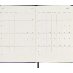 Moleskine Planner 2026 12m Hard P Uke Notat – Sap.Blue