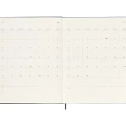 Moleskine Planner 2026/27 18m Hard XL Uke Notat – Black