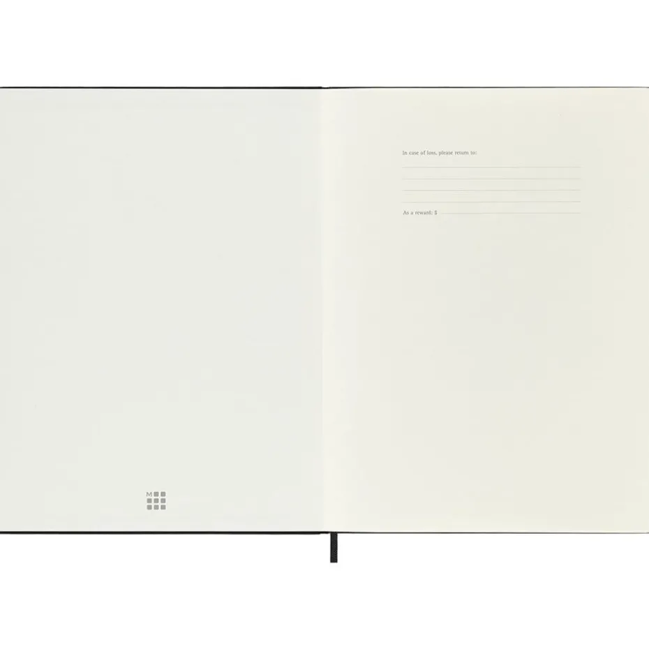 Moleskine Planner 2026/27 18m Hard XL Uke Notat – Black