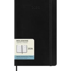 Moleskine Planner 2026 12m Soft L Måned Notat – Black