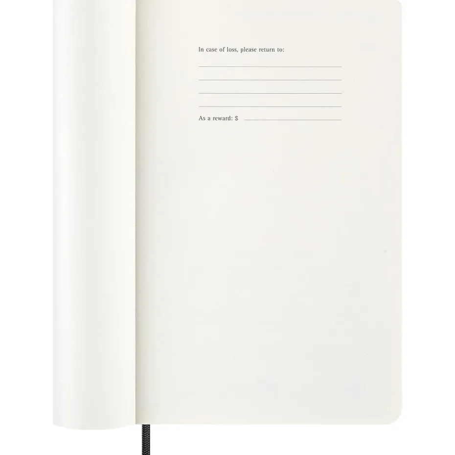 Moleskine Planner 2026 12m Soft L Måned Notat – Black