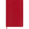 Moleskine Planner 2026/27 18m Soft L Uke Notat – Red