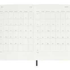 Moleskine Planner 2026 12m Soft P Måned Notat – Black