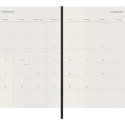 Moleskine Planner 2026 12m Soft P Måned Notat – Black
