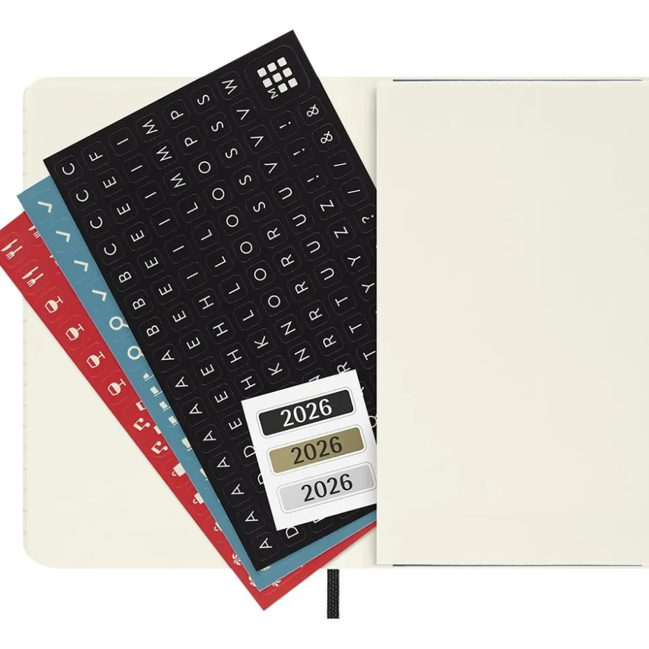Moleskine Planner 2026 12m Soft P Måned Notat – Black