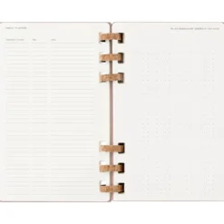 Moleskine Planner 2026 Spiral Solar 12m Hard L – Almond
