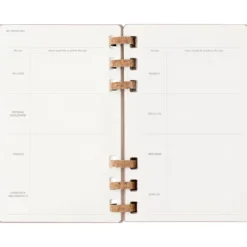 Moleskine Planner 2026 Spiral Solar 12m Hard L – Almond