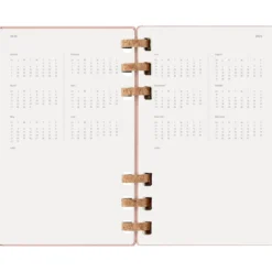 Moleskine Planner 2026 Spiral Solar 12m Hard L – Almond