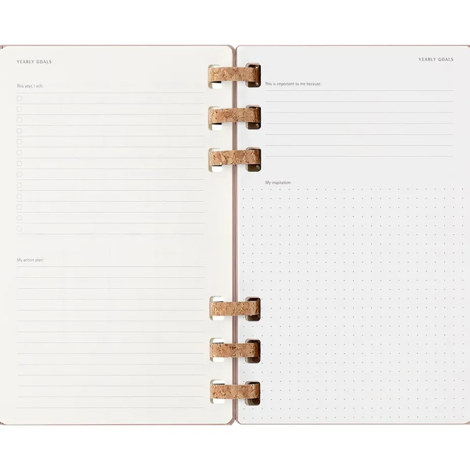 Moleskine Planner 2026 Spiral Solar 12m Hard L – Almond