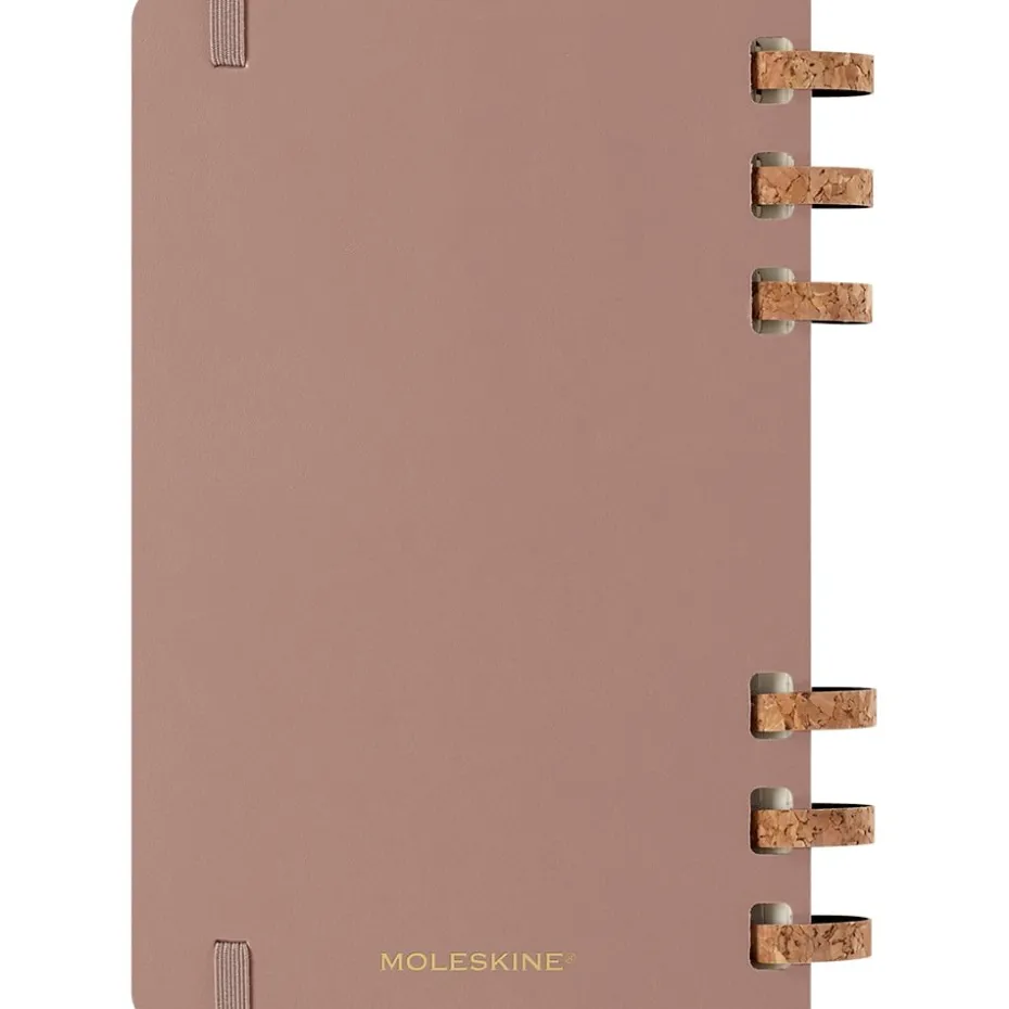 Moleskine Planner 2026 Spiral Solar 12m Hard L – Almond