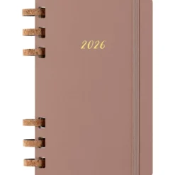 Moleskine Planner 2026 Spiral Solar 12m Hard L – Almond
