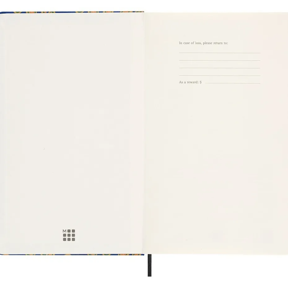 Moleskine Planner Undated Hard L Uke Notat Blue