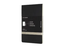 Moleskine Pro Pad Soft L – Linjert Black