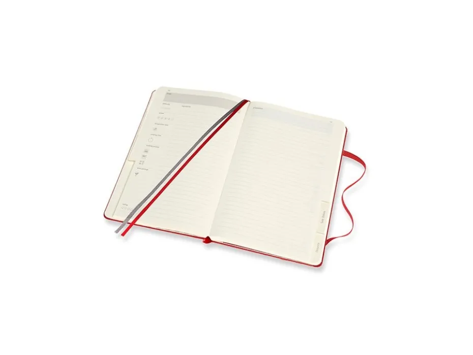Moleskine Recipe Journal Hard L – Scarlet Red