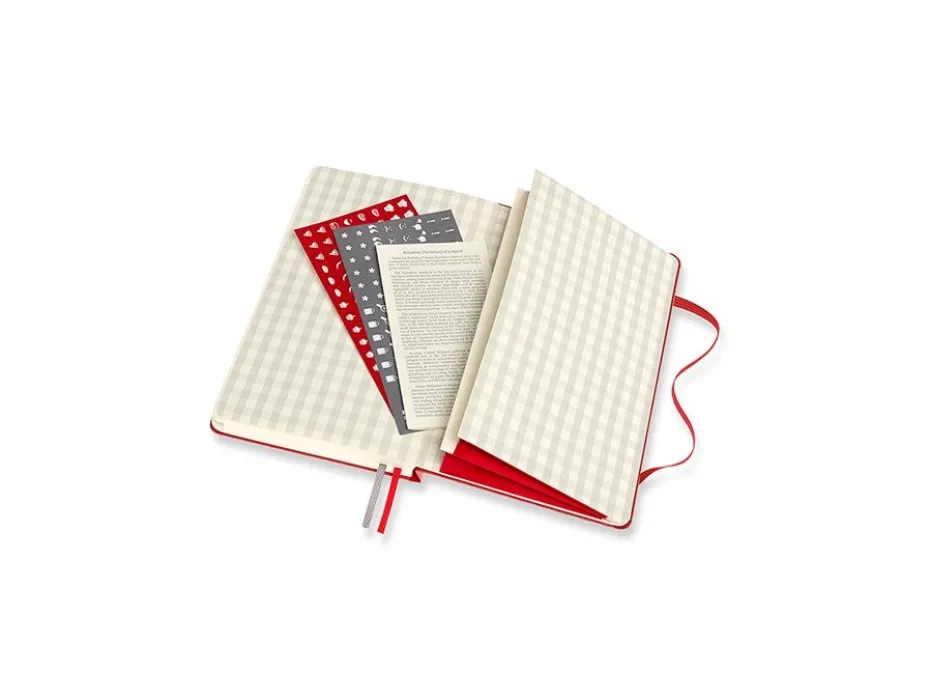 Moleskine Recipe Journal Hard L – Scarlet Red
