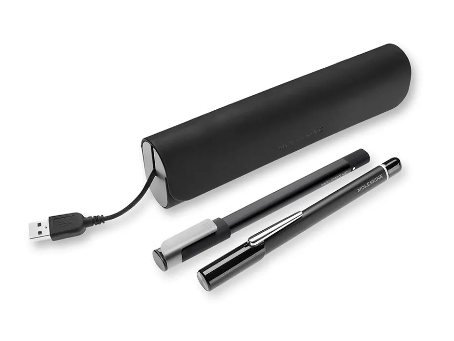 Moleskine+ Smart Pen Case – Black Rubber
