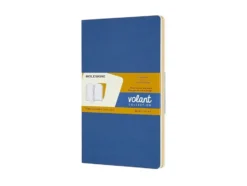 Moleskine Volant Journal Soft 2pk L – Linjert FBlue/AYellow