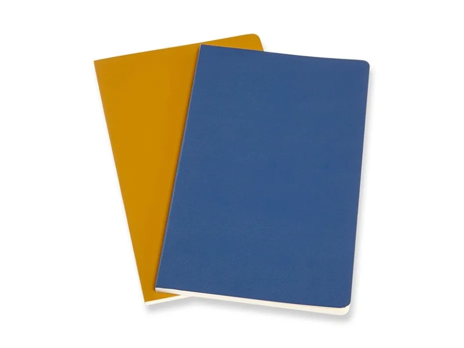 Moleskine Volant Journal Soft 2pk L – Linjert FBlue/AYellow