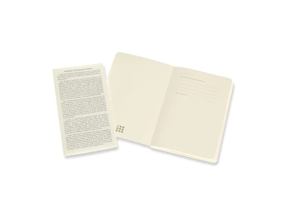 Moleskine Volant Journal Soft 2pk P – Blank FBlue/AYellow