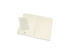 Moleskine Volant Journal Soft 2pk L – Blank FBlue/AYellow