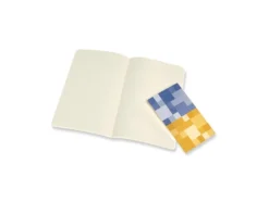 Moleskine Volant Journal Soft 2pk L – Blank FBlue/AYellow