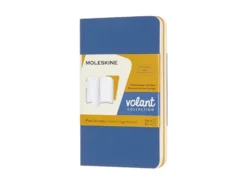 Moleskine Volant Journal Soft 2pk XS – Blank FBlue/AYellow