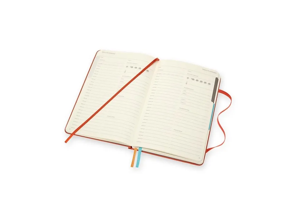 Moleskine Voyageur Notebook Hard M – Hibiscus Orange