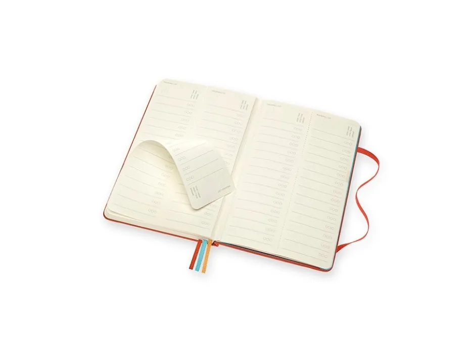 Moleskine Voyageur Notebook Hard M – Hibiscus Orange