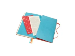 Moleskine Voyageur Notebook Hard M – Hibiscus Orange