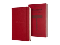 Moleskine Wine Journal Hard L – Bordeaux Red