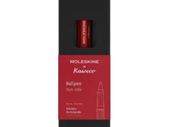 Moleskine X Kaweco Ballpen 1.0mm – Red