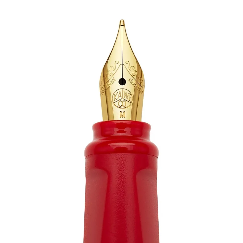 Moleskine X Kaweco Pen Set – Medium Nib – Red