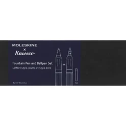 Moleskine X Kaweco Pen Set – Medium Nib – Blue