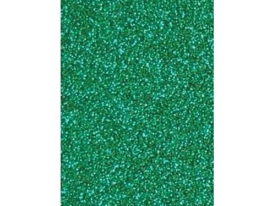 Mosgummi A4 2mm – Glitter Grønn – 5stk