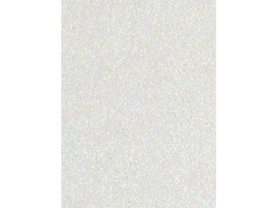 Mosgummi A4 2mm – Glitter Hvit – 5stk