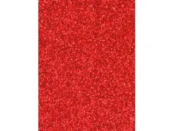 Mosgummi A4 2mm – Glitter Rød – 5stk