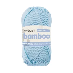 Myboshi Bamboo Bambusgarn 50g 125m – 256 Skyblue