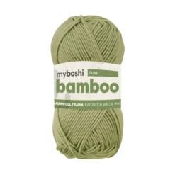 Myboshi Bamboo Bambusgarn 50g 125m – 225 Olive