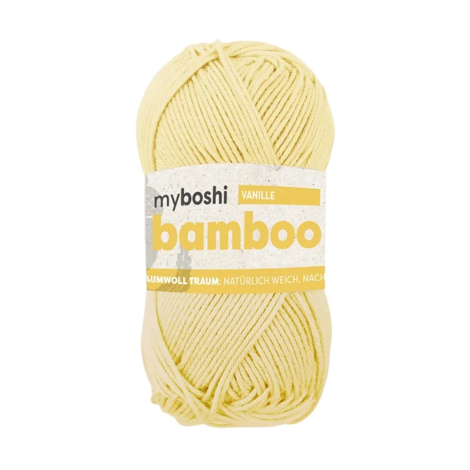 Myboshi Bamboo Bambusgarn 50g 125m – 213 Vanilla