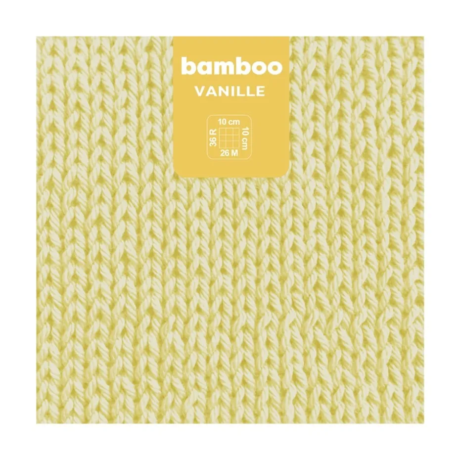 Myboshi Bamboo Bambusgarn 50g 125m – 213 Vanilla