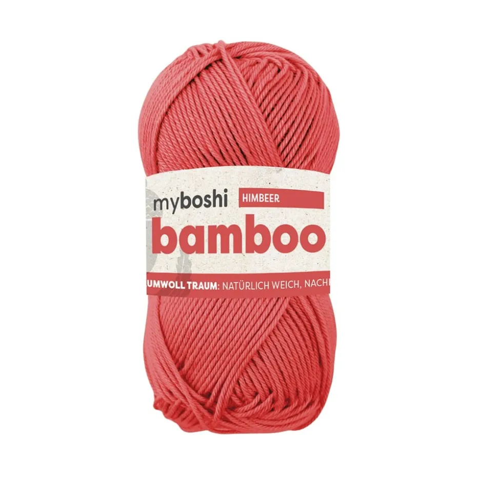 Myboshi Bamboo Bambusgarn 50g 125m – 266 Raspberry